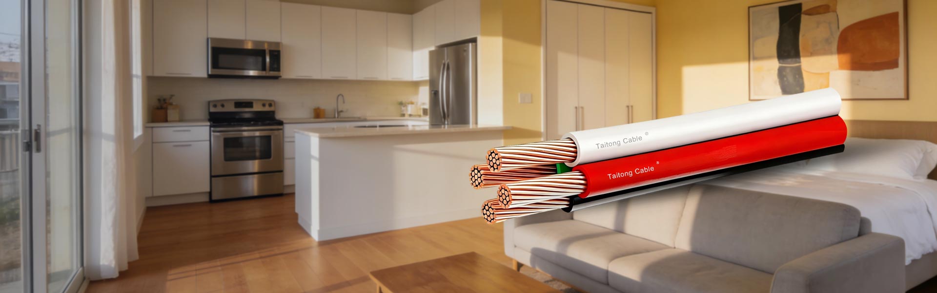 Stacionarus gyvenamųjų namų laidų klojimas