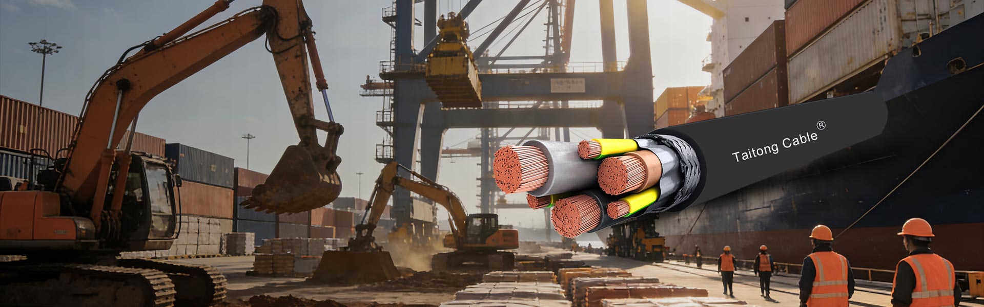 Specialūs kabeliai su guminiu apvalkalu