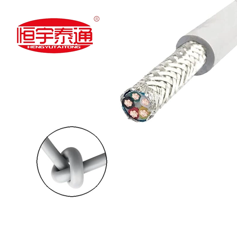 Lanksčiai atsparūs lenkimui atsparūs apsauginiai kabeliai